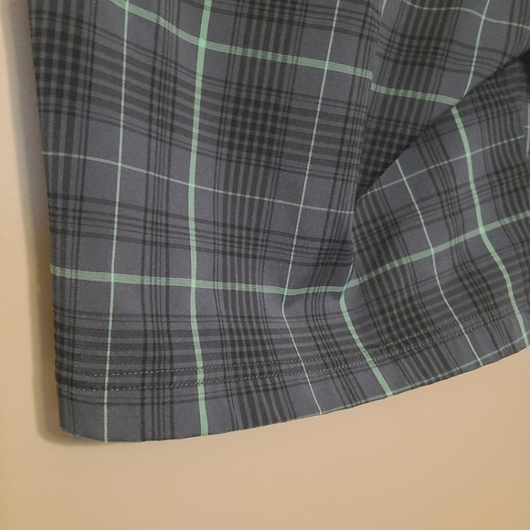 Fila Sport |  Men's Black and Gray Plaid Athleisure Golf Shorts (Waist Size 40) - Picture 10 of 11